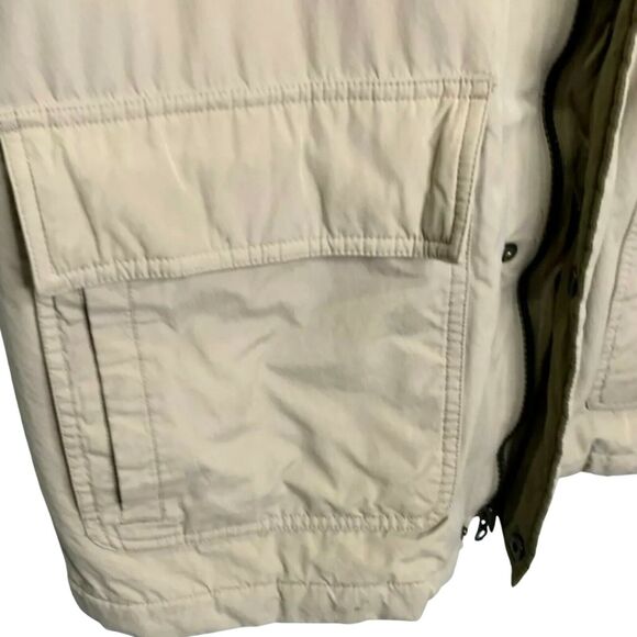 Vintage Mens Coat Plaid Blanket Lined Barn Chore Duck Hunting Corduroy Collar XL - Picture 5 of 9